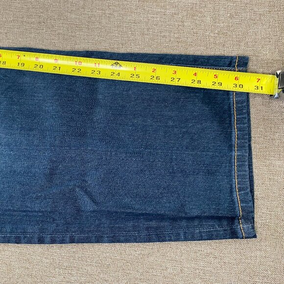 Levi's 541 ATHLETIC FIT Denim Jeans Men's 46 x 32 Mid Rise Blue Casual Pant - Picture 12 of 15